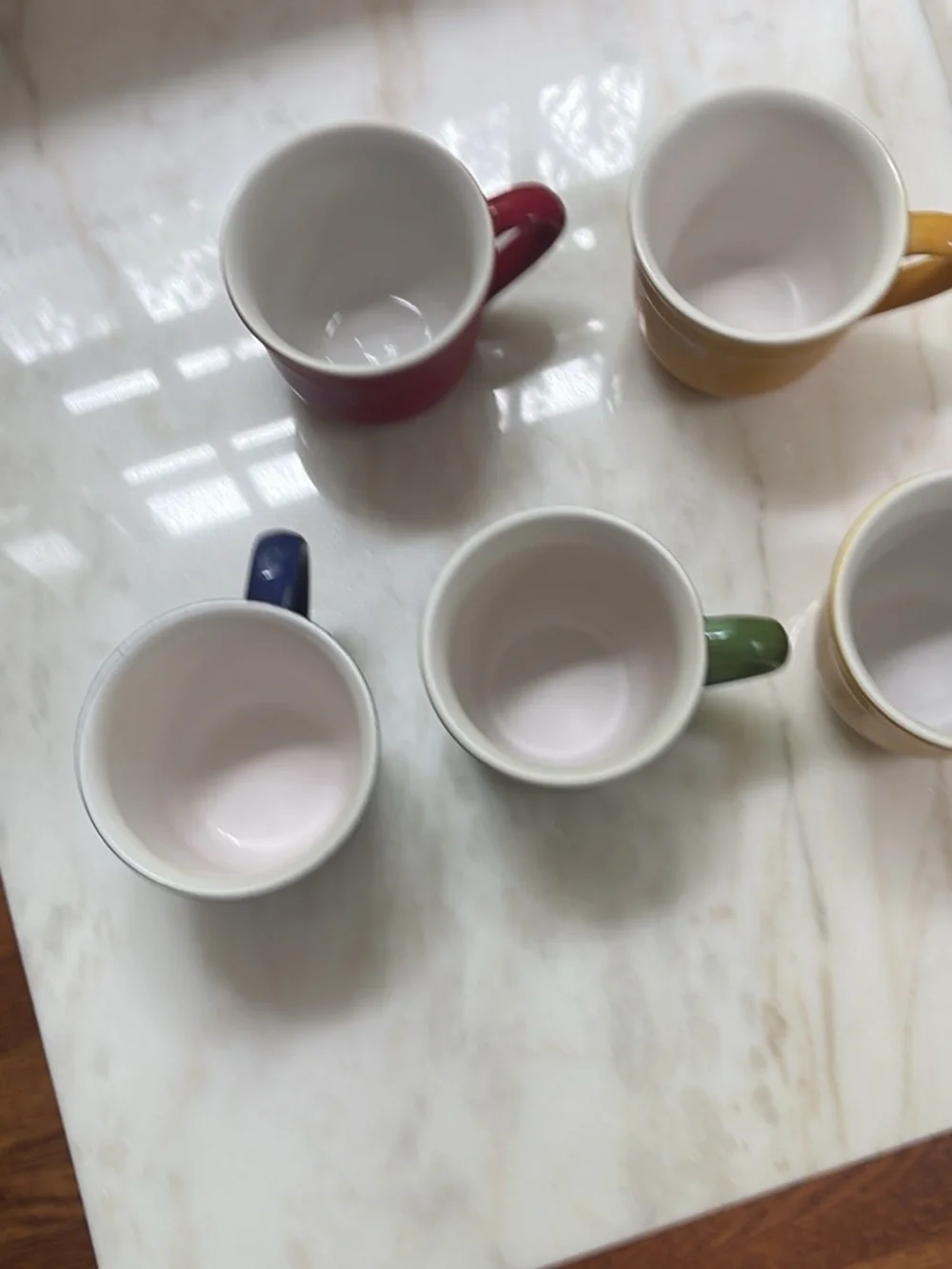 Set of five vintage Emile Henri